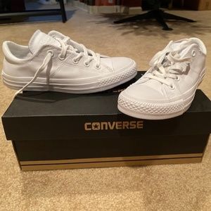 NIB CONVERSE MADISON OX WHITE TENNIS SHOES SNEAKERS SZ 6